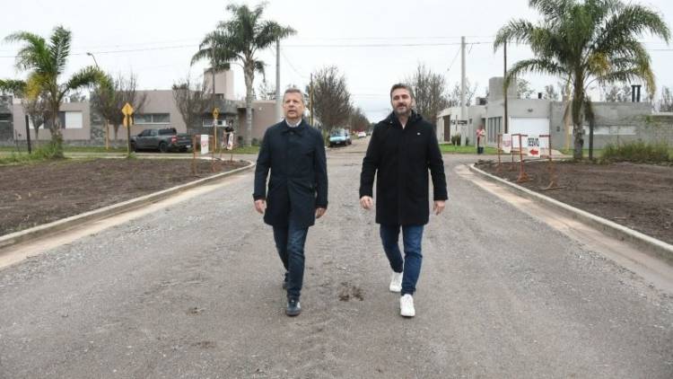 Bernarte habilitó la ampliación de calle España
