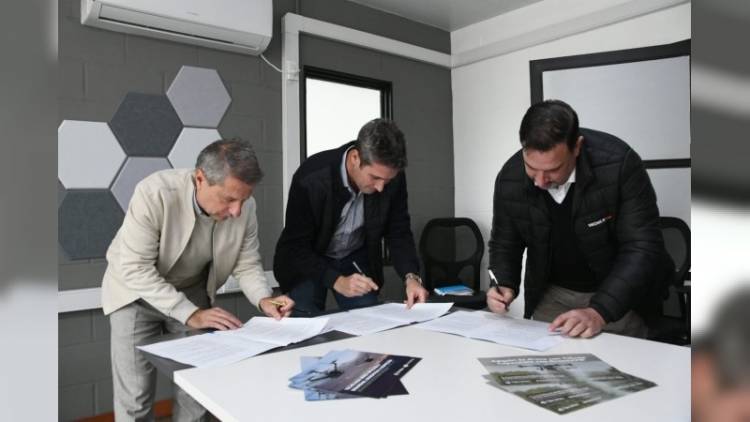 Municipio firmó convenio para avanzar en la creación de un centro de formación de pilotos de drones
