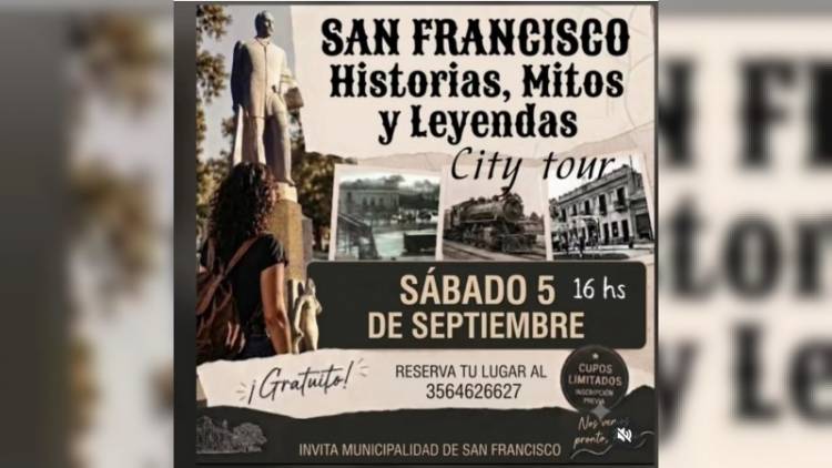 “Las huellas de un sueño”: proponen recorrer la historia de San Francisco a través de un city tour
