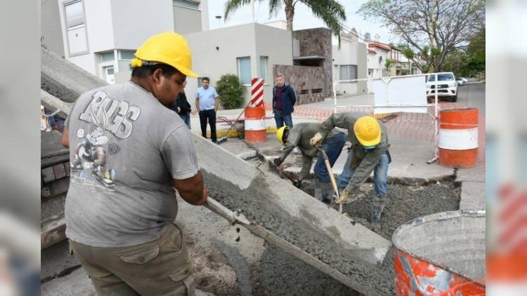 Avanza la etapa 13 de Mantenimiento y Arreglo de calles sobre Bv. Sáenz Peña